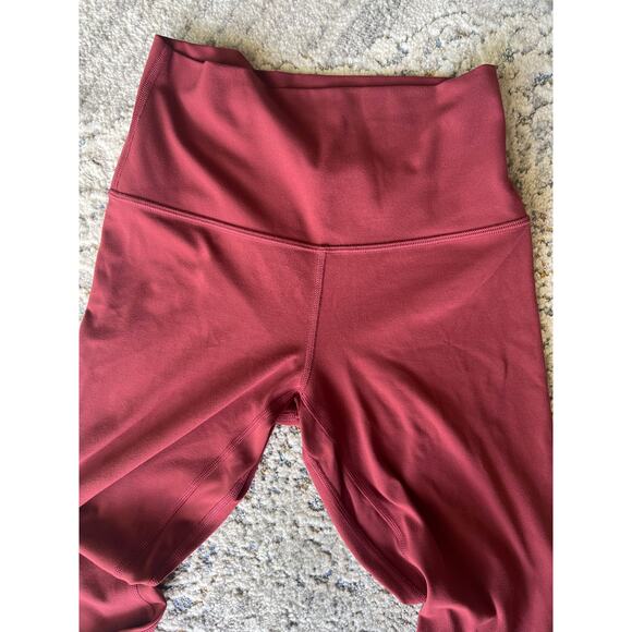 Lululemon Align High-Rise Pant 28" -Nulu- Color Mulled Wine- Size 4 - Picture 4 of 12